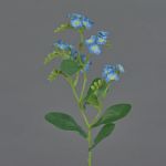 Kunst Vergissmeinnicht ESTHER, blau, 35cm, Ø1,5cm