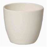 Pflanztopf TEHERAN BASAR, Keramik, creme, 12cm, Ø13,5cm