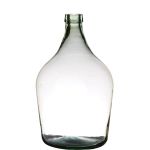 Glasballon JENSON, recycelt, klar-grün, 39cm, Ø25cm, 10L