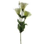 Textilzweig Lisianthus ALARONA, creme, 55cm, Ø6-8cm