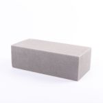 Steckmasse / Steckschaum trocken für Blumen, grau, 23x11x8cm - Trockensteckmasse