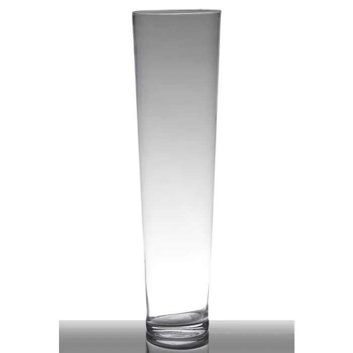Bodenvase LORENA aus Glas, klar, 70cm, Ø19cm