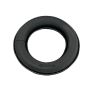 OASIS® Black Ideal Nasssteckschwamm Ring, Biolit Altpapier Schale, schwarz, 3,5cm, Ø18cm