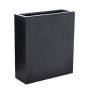Pflanzkasten CHANKY aus Fiberstone, outdoor, schwarz, 100x30x80cm