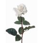 Kunst Rose AMELIE, weiß, 70cm, Ø9cm