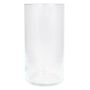 Glas Vase Zylinder SANYA OCEAN, transparent, 25cm, Ø12,5cm