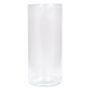 Glas Vase Zylinder SANYA OCEAN, transparent, 25cm, Ø11,5cm
