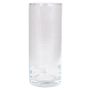 Glas Vase Zylinder SANYA OCEAN, klar, 20cm, Ø8,5cm