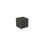 OASIS® Black Ideal Nass Steckmasse Würfel, schwarz, 10x10x10cm
