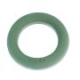 OASIS® Nasssteckschwamm Ring, EcoBase Hartschaumboden, grün, 4,5cm, Ø30cm