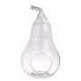 Terrarium Glas YVIE in Birnenform, klar, 31cm, Ø17cm