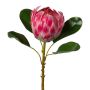 Plastikblume Königs-Protea KALEIN, rosa, 55cm