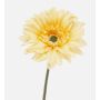 Kunstblume Gerbera FRALWE, Eco Collection, hellgelb, 65cm, Ø13cm
