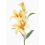 Künstliche Blume Tigerlilie KRAWEL, Eco Collection, gelb, 85cm, Ø21cm