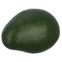 Kunst Frucht Avocado NICOLAAS, grün, 9cm, Ø6,5cm