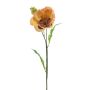 Künstliche Mohnblume EDESSA, pfirsich-orange, 80cm, Ø11cm