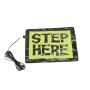 Deko Halloween Fußschalter STEP HERE für animierte Figuren, 15x20cm