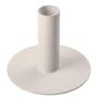 Metall Kerzenständer HILARIUS für Stabkerzen bis 2,5cm, schlamm, 8cm, Ø6cm