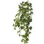 Kunst Efeu Hänger ARJANA, Steckstab, schwer entflammbar, grün-weiß, 75cm