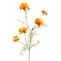 Kunstzweig Schmuckkörbchen PONGAU, orange, 70cm, Ø5-7cm
