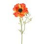 Kunstblume Anemone OKAPI, orange, 55cm, Ø10cm