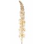 Samtiger Steppenkerze UCHANA, creme-gold, 110cm, Ø7cm