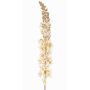 Samtiger Steppenkerze UCHANA, creme-gold, 110cm, Ø7cm