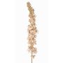 Samtiger Steppenkerze UCHANA, beige-gold, 110cm, Ø7cm