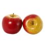 Künstlicher Apfel ADALBERO, rot-gelb, Ø8cm