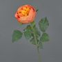 Kunst Kohl-Rose VANNI, orange, 60cm, Ø9cm