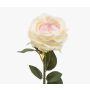 Rose künstlich THYRI, creme-rosa, 65cm, Ø10cm