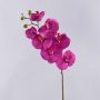 Kunstzweig Phalaenopsis Orchidee RICKY, pink, 95cm, Ø7-11cm