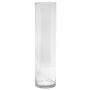 Glas Bodenvase Zylinder SANSA OCEAN, klar, 60cm, Ø14,9cm