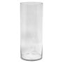 Glas Bodenvase Zylinder SANSA OCEAN, klar, 50cm, Ø20cm
