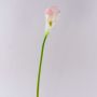 Textilblume Calla TERESA, weiß-rosa, 70cm, 10x15cm