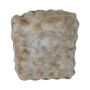Teddy Hocker SVAVA, Bubble Optik, beige-braun, 40x40x45cm