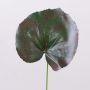 Künstliches Geranien Blatt HEIDEGARD, grün-rot, 38cm, Ø14cm