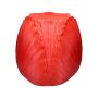 Nebentisch MOLANI in Tulpenform, rot, 45cm, Ø46,5cm
