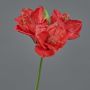 Kunst Amaryllis BENITA, rot, 55cm, Ø10cm