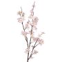 Deko Apfelblütenzweig LOUISA, blühend, rosa-weiß-grün, 80cm, Ø3-4cm