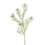 Kunstzweig Schwarzkümmel WRENIL, weiß, 70cm