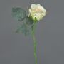 Kunst Rose ELLI, creme-rosa, 30cm, Ø6,5cm
