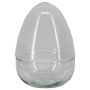 Glasglocke SENUEL, recycelt, transparent, 21,5cm, Ø15,8cm
