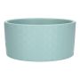Schale FERDINANTA mit Muster, Keramik, hellblau-matt, 9cm, 18,5cm