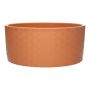 Schale FERDINANTA mit Muster, Keramik, terracotta, 10,1cm, 22,5cm