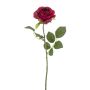 Kunstrose BRUNETTE, fuchsia, 70cm, Ø11cm