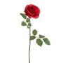 Kunstrose BRUNETTE, rot, 70cm, Ø11cm