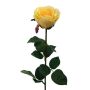 Künstliche Blume Rose NORLAN, gelb, 70cm, Ø8cm