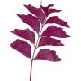 Künstliches Palmenblatt Fischschwanzpalme MANDEW, aubergine, 80cm