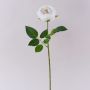 Rose künstlich MARNUK, creme-weiß, 60cm, Ø9cm